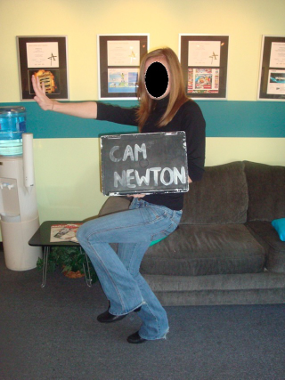 Illustration for article titled Yes, Cam Newton Wrote His Name On His Stolen Computer
